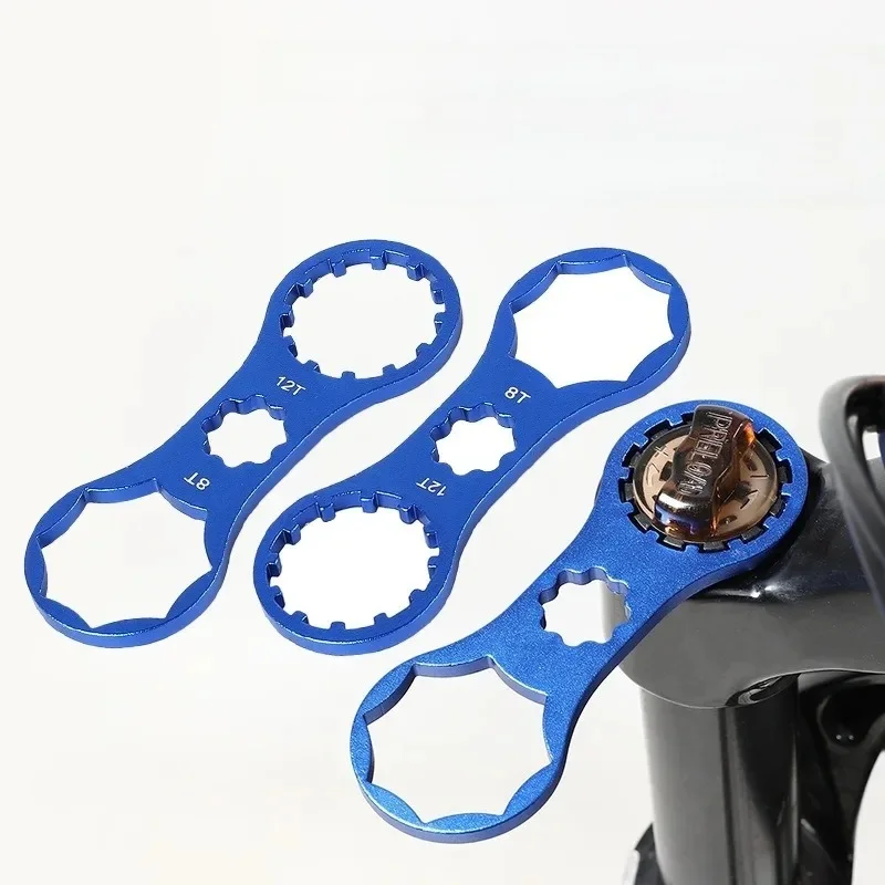 AliExpress Bicycle Aluminum Alloy Tools Front Fork Wrench Multifunctional Bicycle Repair Tools Disassembly Tools Mountain Bike Removal Tool