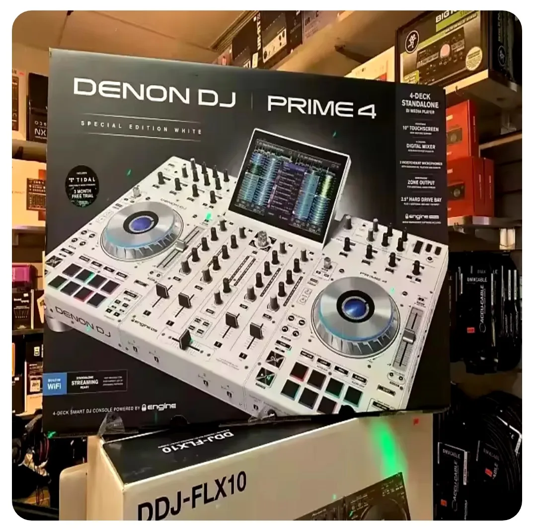 @...CHRISTMAS SUPER DISCOUNTS Denon Prime 4 Deck Standalone DJ Mixer