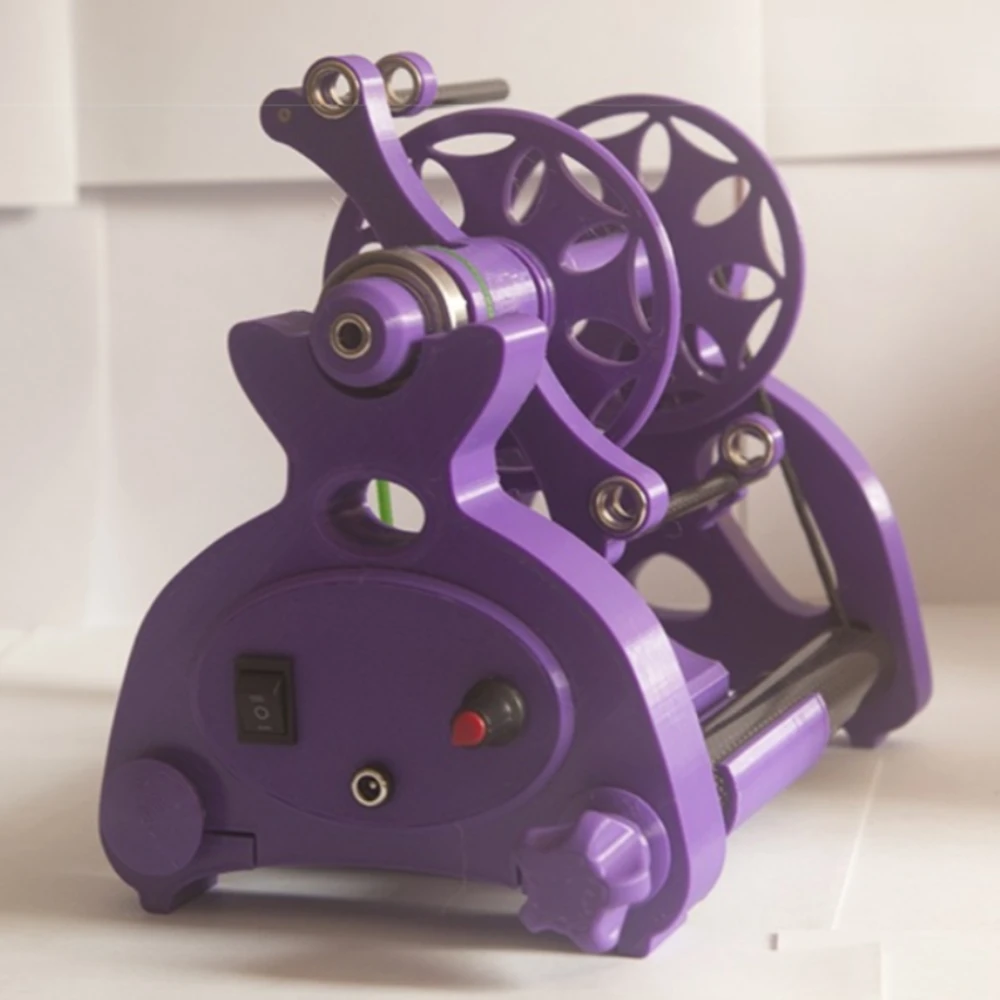 آلة لف الألياف سهلة الاستخدام، لفاف كرة غزل الحياكة، عجلة غزل كهربائية احترافية منزلية #2