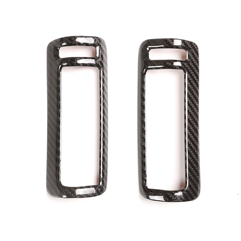 لامبورغيني URUS 2018-2023 ألياف الكربون الحقيقية B-عمود تكييف الهواء منفذ الهواء الإطار اكسسوارات السيارات الداخلية الزخرفية