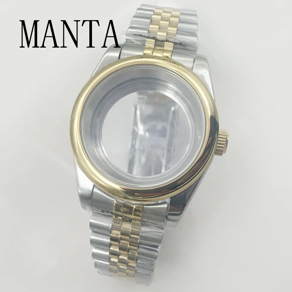 

MANTA 36mm/39mm Case Sapphire Glass Fit NH35/NH36 Miyota8205/8215/821A ETA2836/2824 Mingzhu2813/3804 Movement