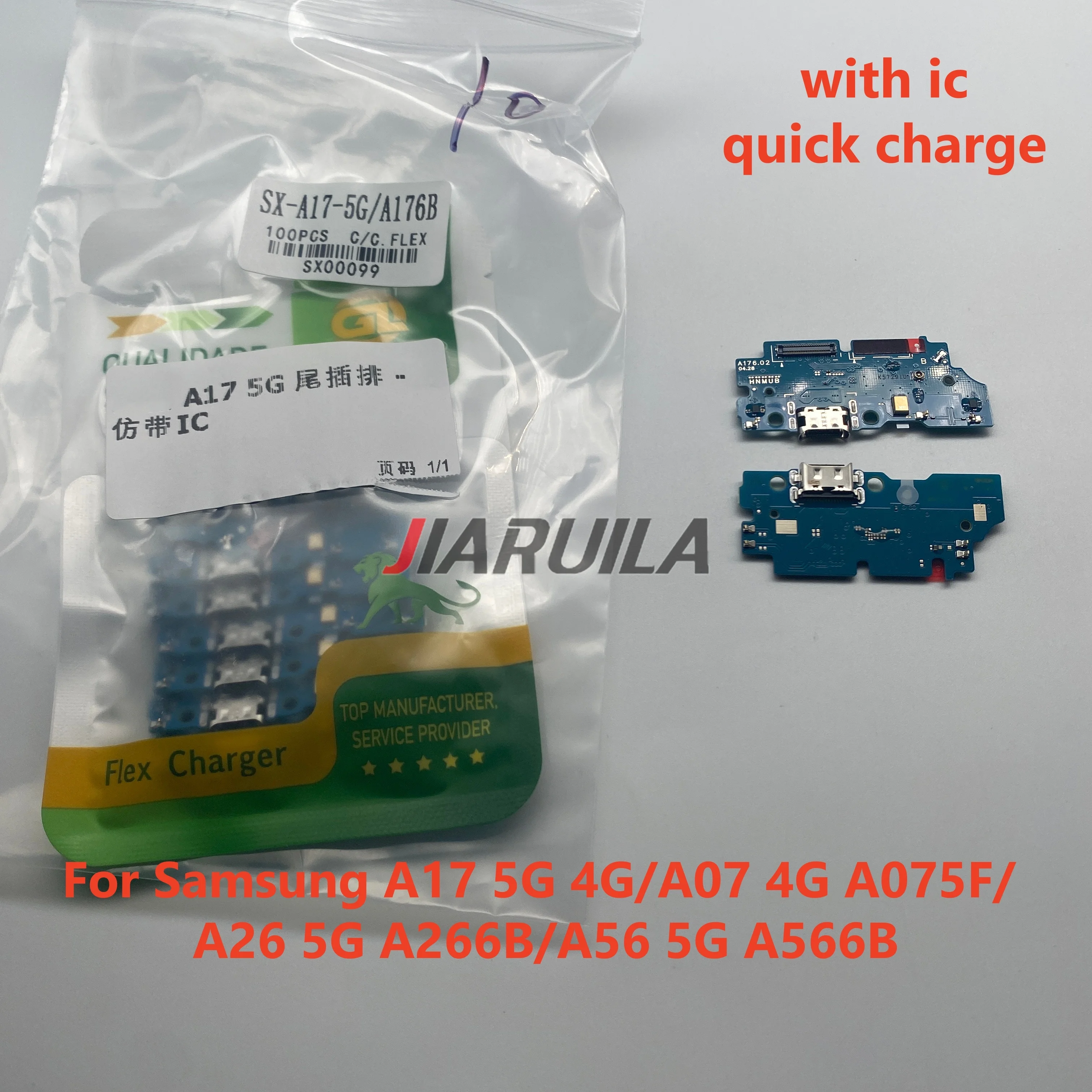 

1 PCS USB Charger Charging Dock Port Connector Flex Cable For Samsung A17 5G 4G A07 4G A075F A26 5G A266B A56 5G A566B