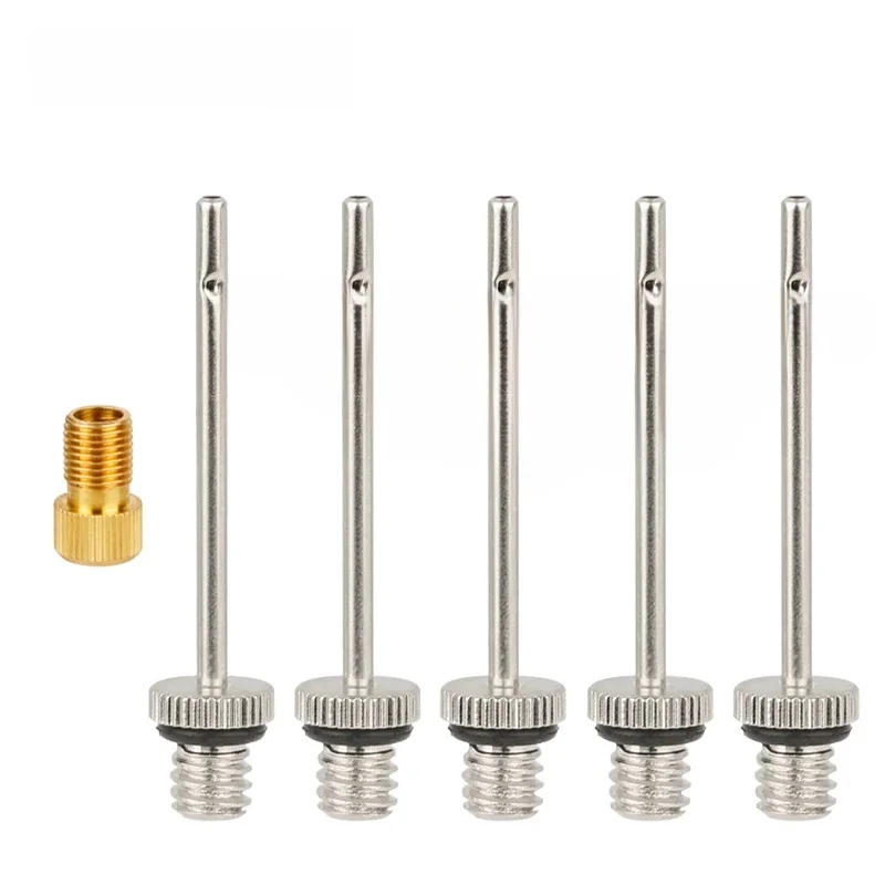 AliExpress DEEMOUNT Pump Needle Adaptors Thread 8V1 Schrader or 5V2 Presta for Decathlon Kipsta Inflators Sports Rubber Balls Quick Inflation