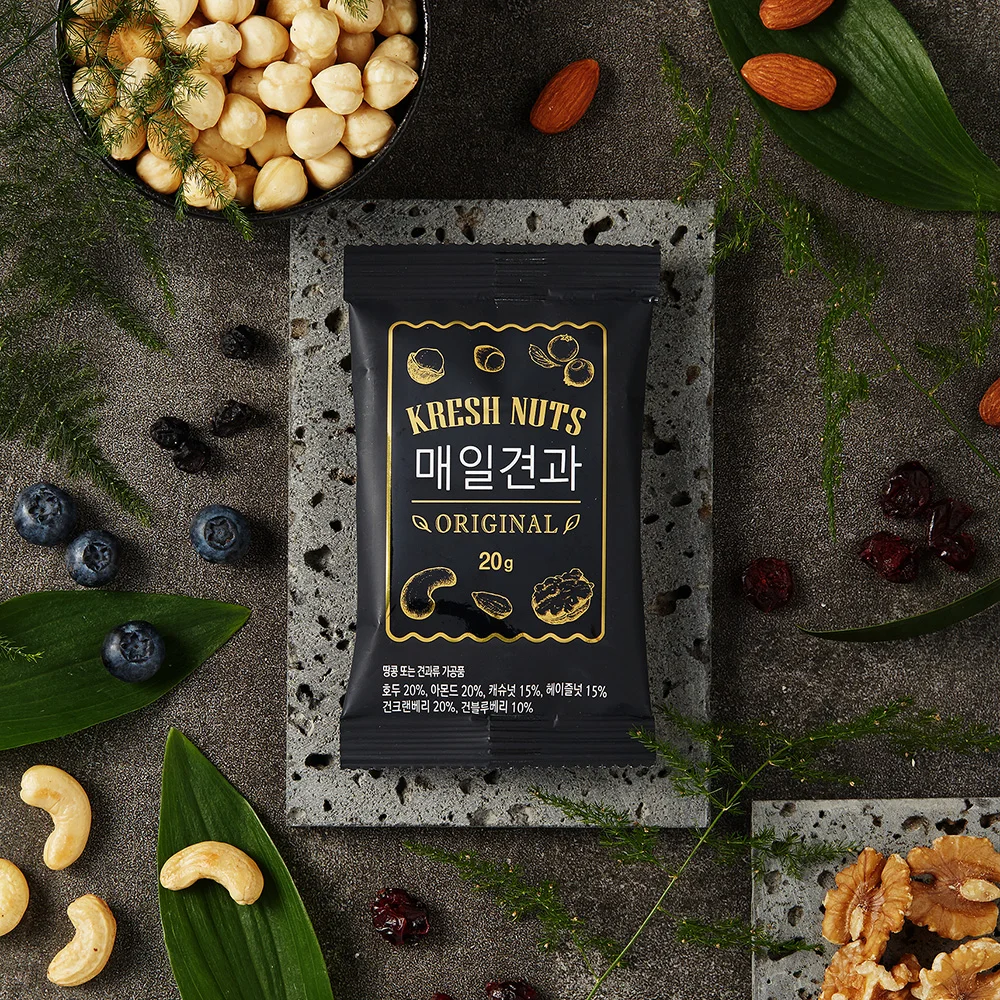 1+1 명품선물세트 크래쉬넛츠 오리지널 30입X2박스 선물세트