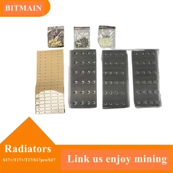 Bitmain-Reajuste Miner Radiator para Antminer, Heat Plus, Pias de Refrigeração de Atualização, T17, T17, S17, S17 Pro, T17e