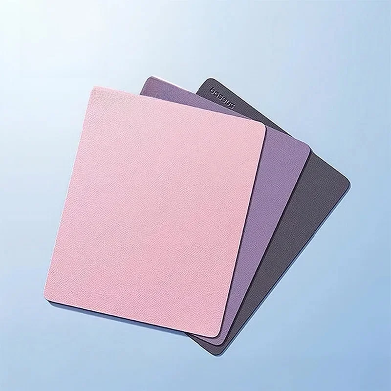 Baseus tapis de souris en cuir PU 26*21 cm tapis de souris étanche tapis de bureau antidérapant PC Gamer ordinateur de bureau accessoires souris tapis de souris