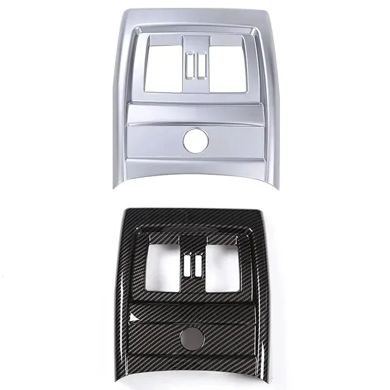 

For BMW 3 4 Series GT F30 F34 2016-2018 ABS Carbon Fiber Car Rear Seat Air Conditioning Vent Cover Trim Interior Car Accessories