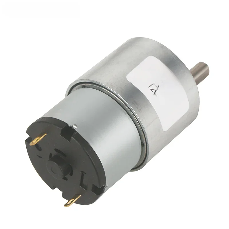 6 V/12 V/24 V DC Reductiemotor 7 RPM tot 960 RPM Hoog Koppel Versnellingsbak JGB37-520 Omkeerbare Elektrische Reductie Motorreductor - afbeelding 2