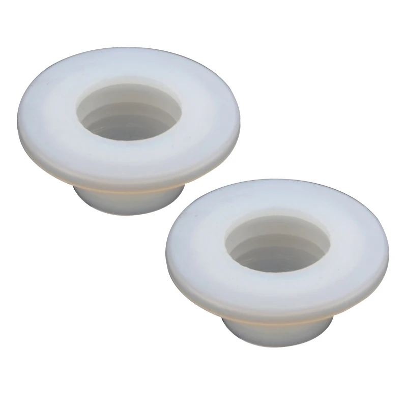 1 Buah Selokan Penyegelan Steker Kamar Mandi 40/50Mm Downpipe Deodoran Silikon Segel Steker Mesin Cuci Pipa Pembuangan Penggunaan Ganda Anti-meluap