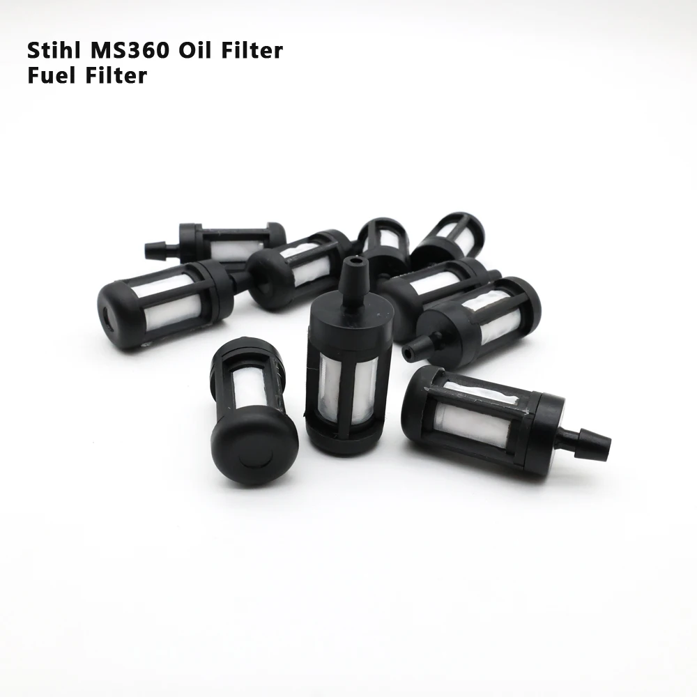 ST360 Oil Filter Fuel Gasoline Tank Filter Lawn Mower Chain Saw Trimmer Brush Cutting Machine Fuel Filter Replacement Parts