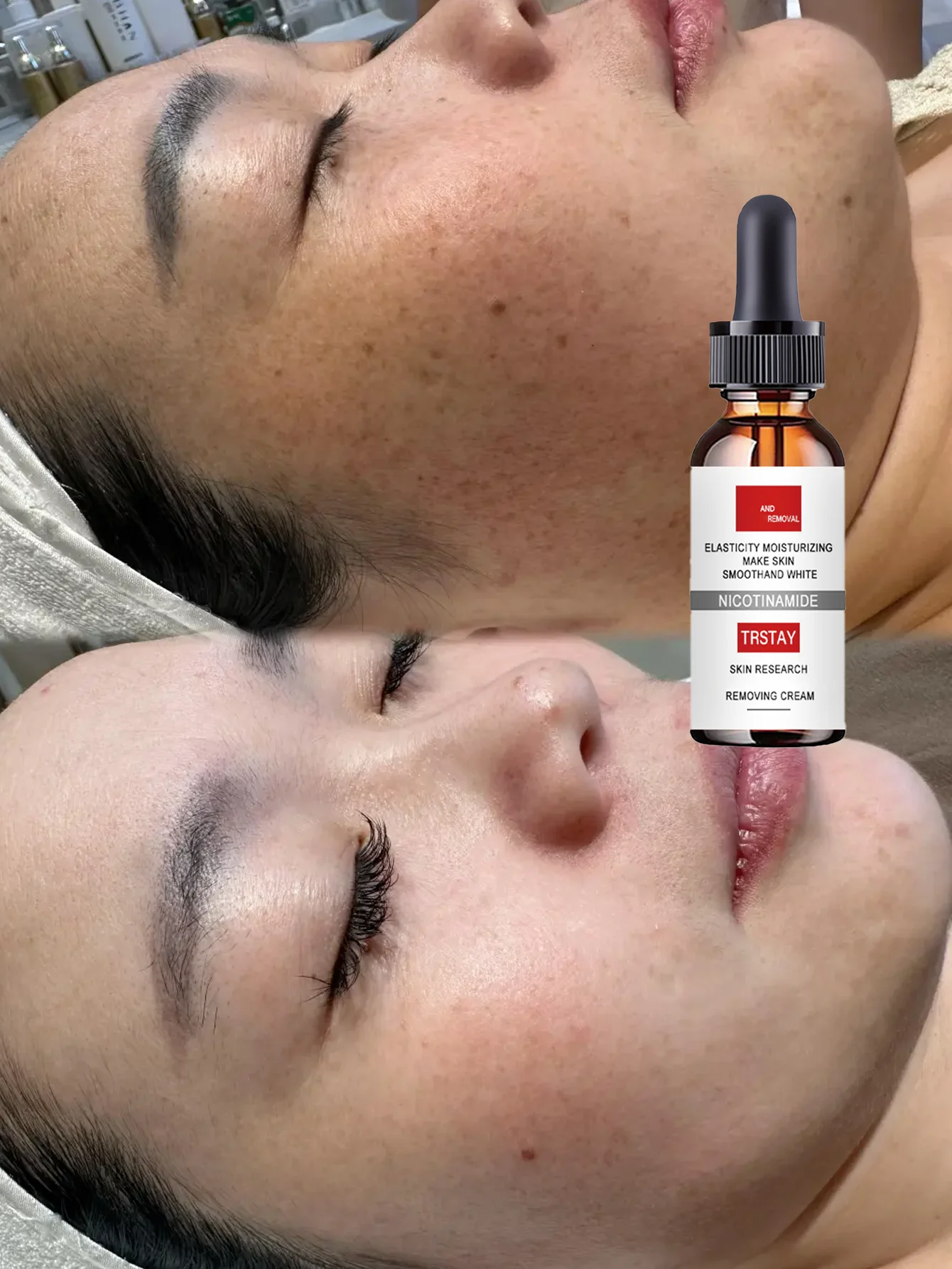 Brightening facial essential oil for all skin types moisturizing and brightening serum reshapes youthful contours improves rough - Image 2