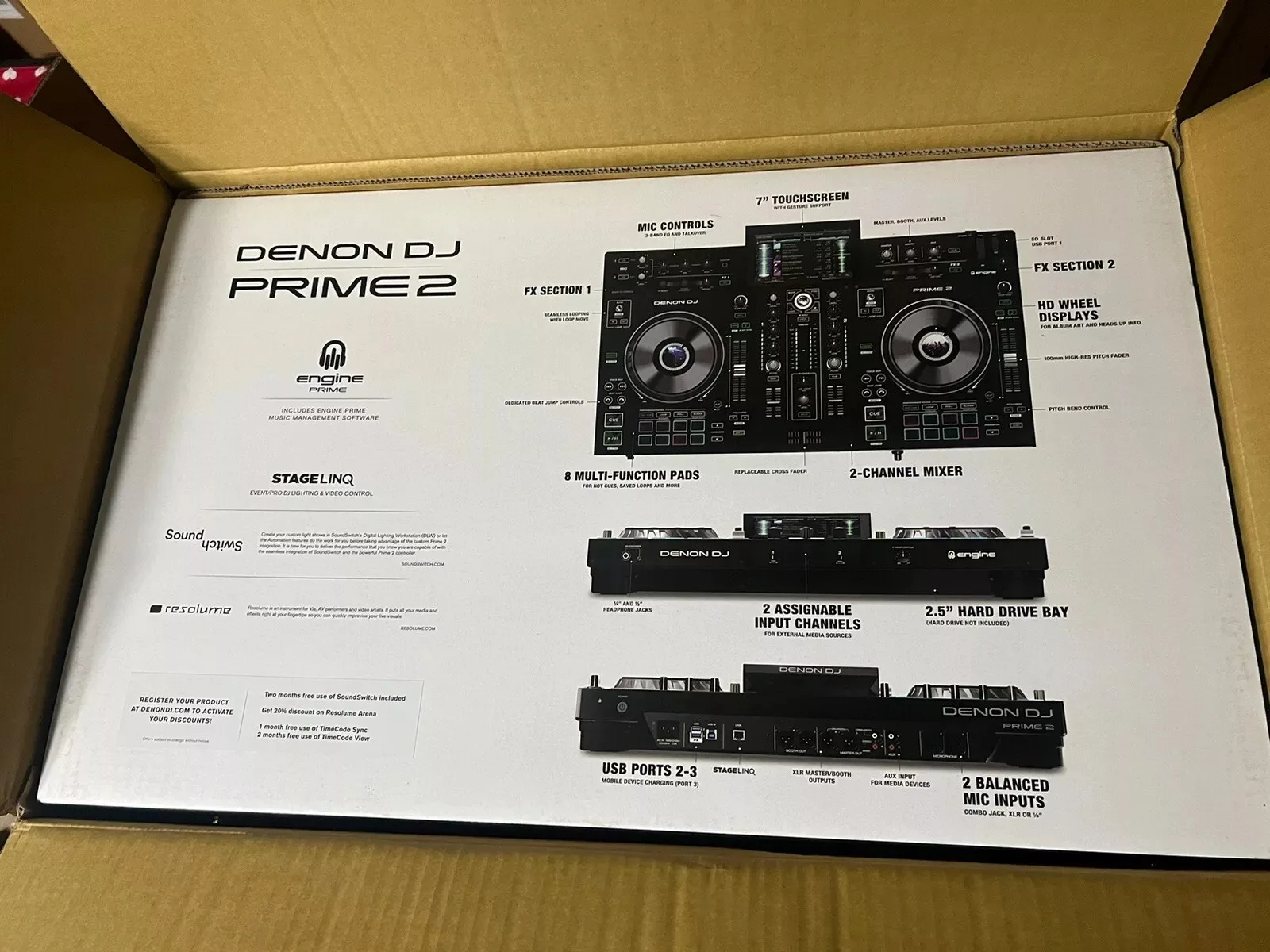 

@@,#TOP SALES DISCOUNTS Denon DJ PRIME 2 Deck Standalone Smart DJ Console ..