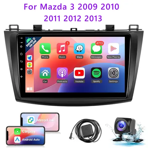 10 best selling car radio android mazda 3 - №5