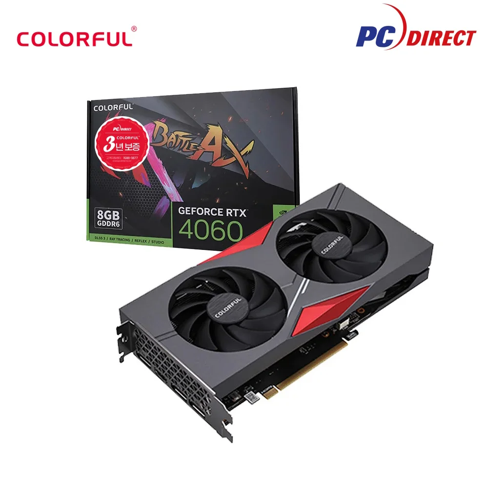 COLORFUL GeForce RTX 4060 TOMAHAWK DUO V2 D6 8GB PCDirect