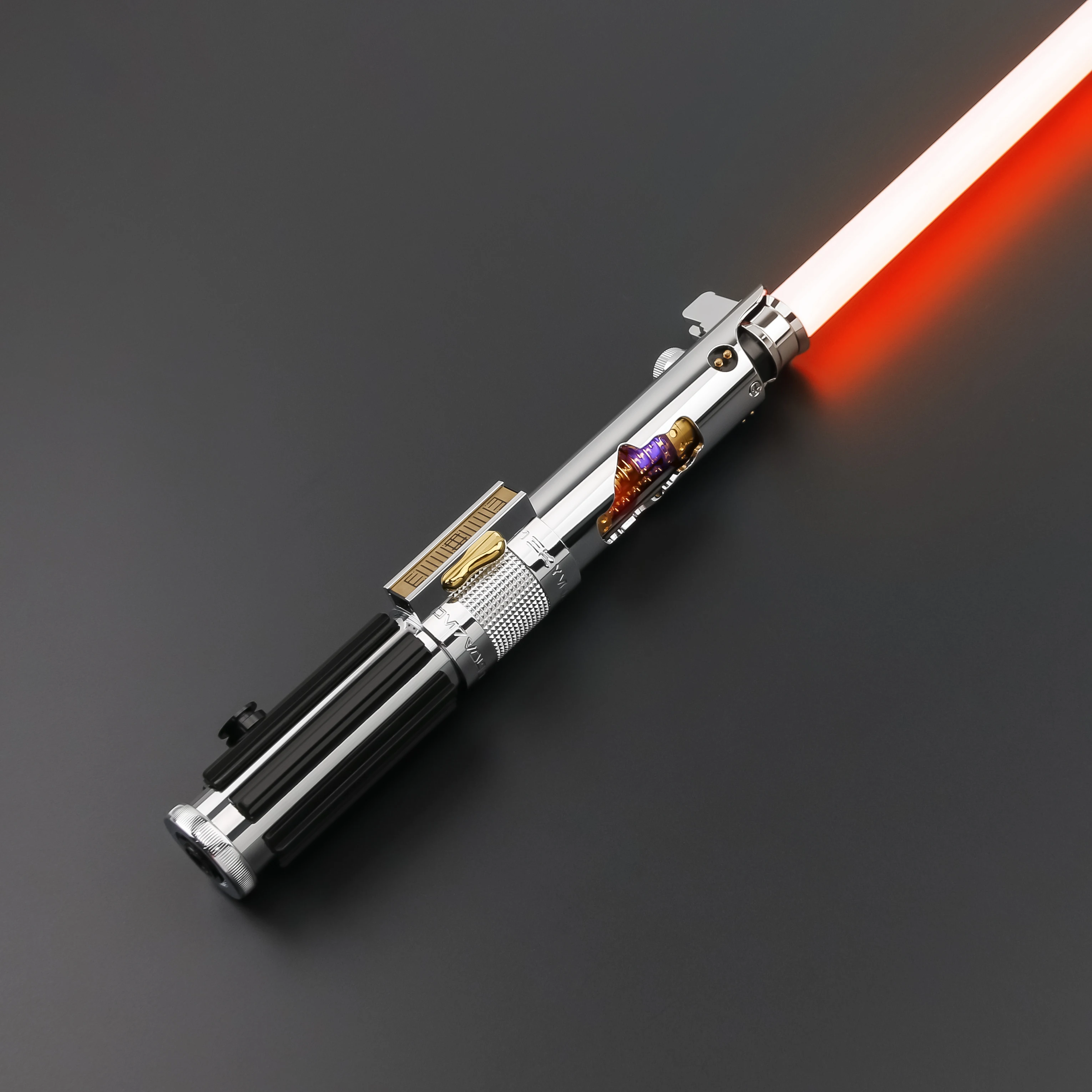 TXQ Proffie Anakin Knightfall SNV4 ดาบต่อสู้ของเล่น JEDI Smooth Swing โลหะ Lightsaber Force GLOW Light Skywalke ของขวัญเลเซอร์