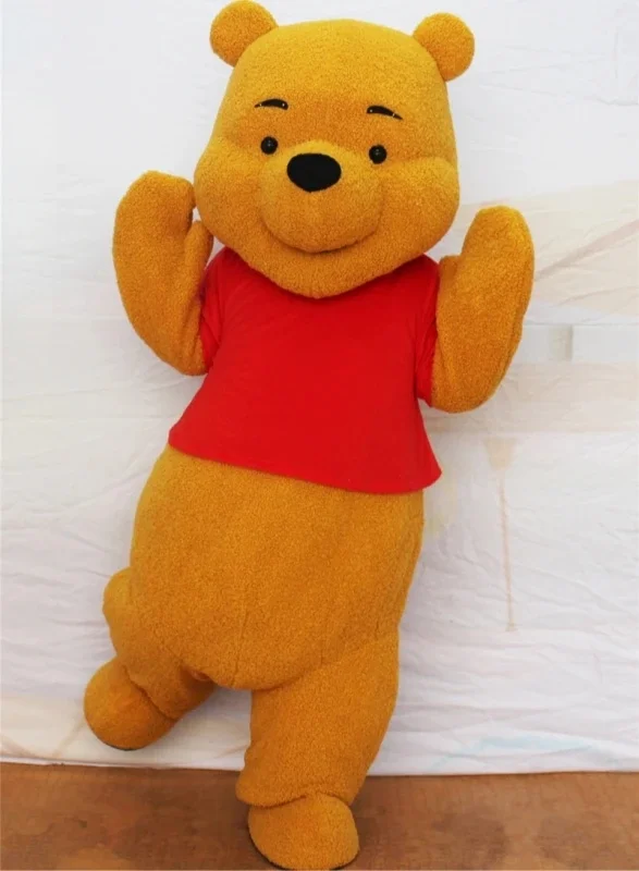 2027 Hochwertiges Winnie Bär Maskottchen Kostüm Cosplay Charakter Werbung Kostüm Kostüm Party Tier