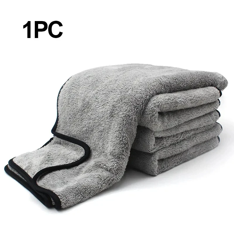 

Microfiber Towel Car Wash Accessories Super Absorbency Car Cleaning Cloth Premium Microfiber Auto Towel One Time Drying