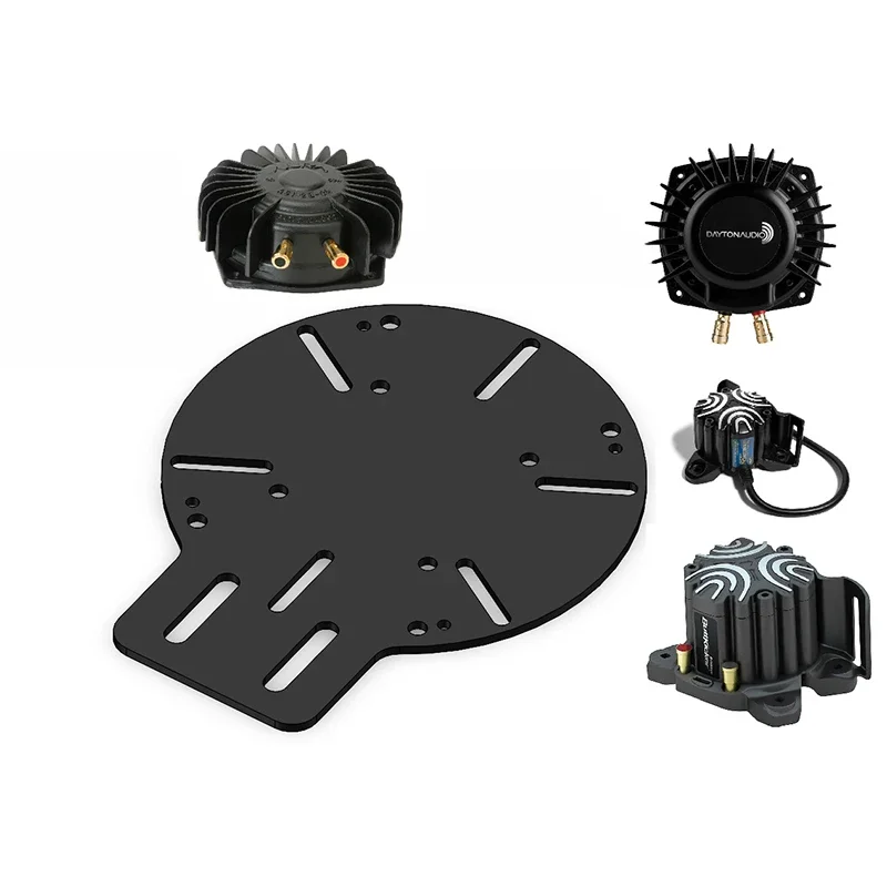 Płyta montażowa wibratora niskiej częstotliwości Aura Wibracje korpusu Bass Shaker Dayton Mount Plate — zdjęcie produktu 7