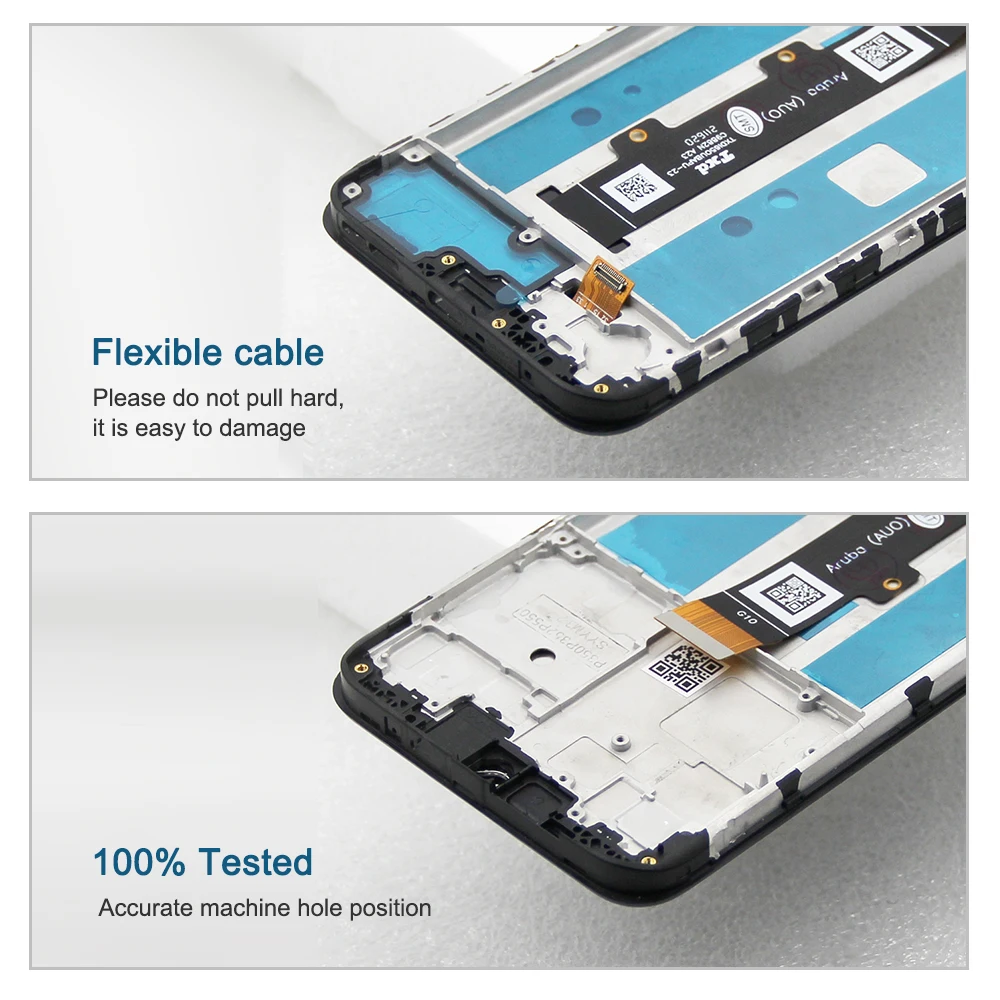 6.5 ''untuk Motorola Moto G20 layar Lcd tampilan sentuh Digitizer rakitan untuk Moto G20 LCD XT2128-1 tampilan XT2128-2