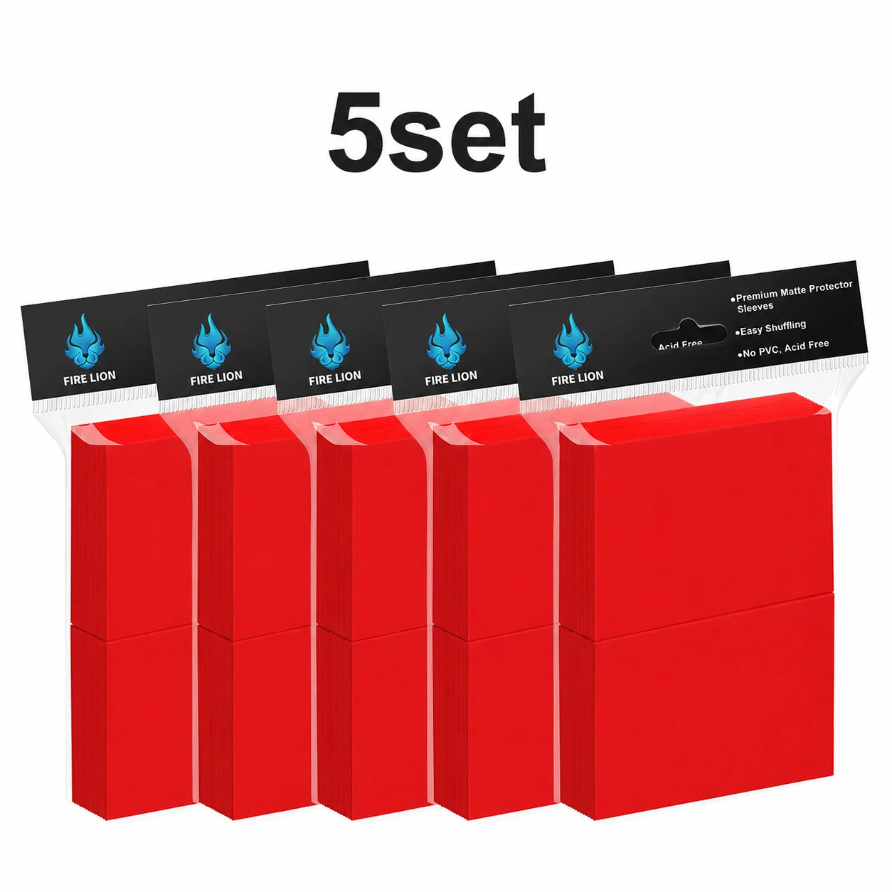 100-500pcs 62x89mm Japanese Size Red Matte Trading Card Sleeves Toploaders Fit YGO/TCG Sports Card Protector for Photocard