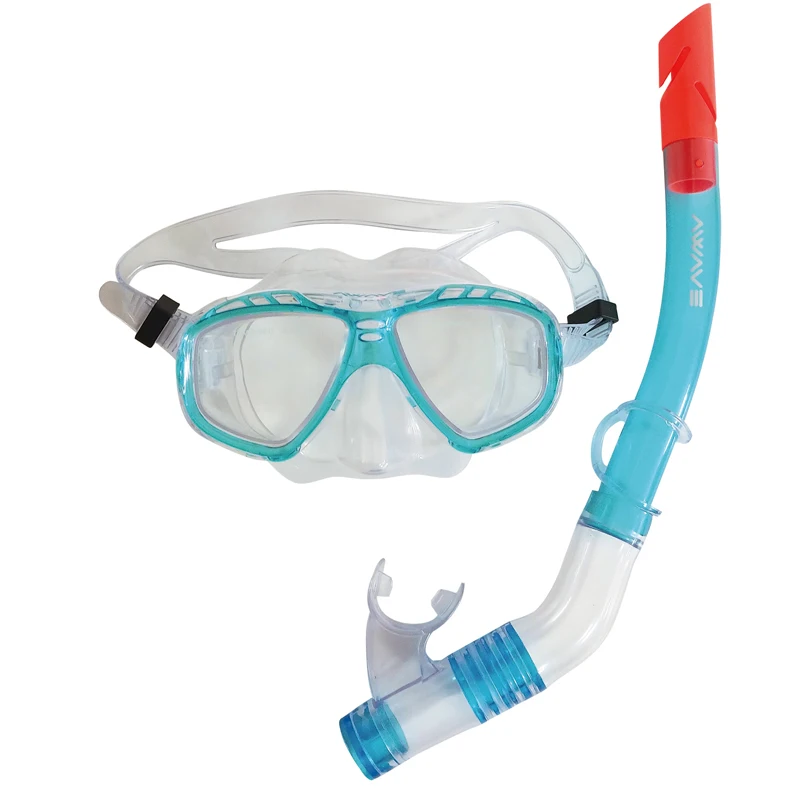 Wavemotion Snokle Set, Diving Gwale Makes Breathing Tube, Glglasses Band, Snokeling Accessories