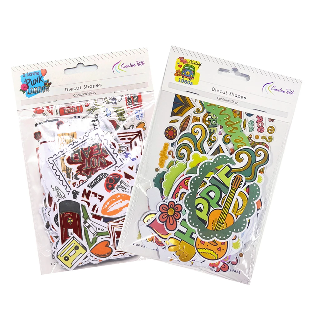 

Creative Path Paper Diecuts Shape Ephemera Over 100pcs Foil Embellishments Scrapbooking Cardmaking Journaling Decoration