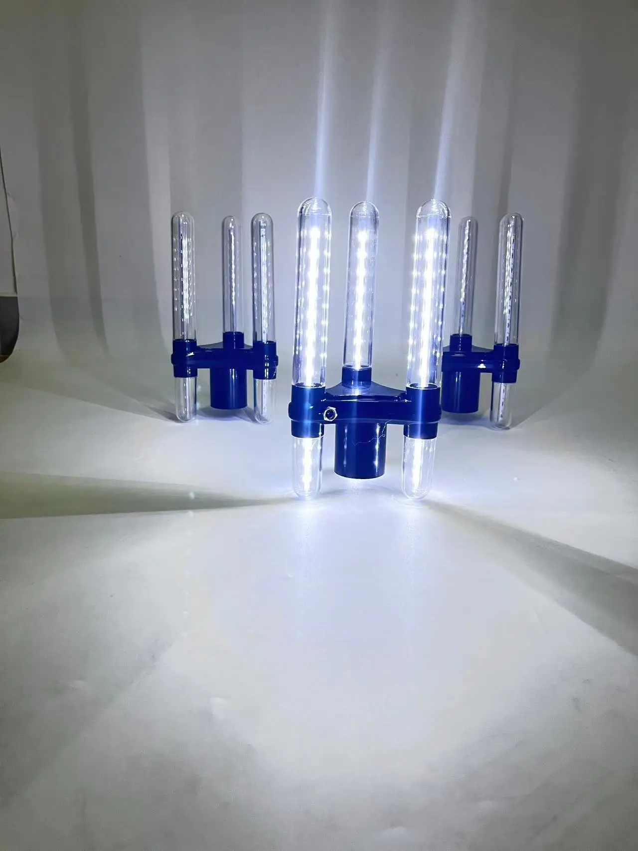 BATON STROBE BOTOL CHAMPAGNE LED 3 KEPALA PUTIH