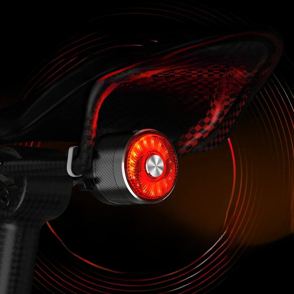 AliExpress TOWILD TL05 Rear Light Bicycle Smart Auto Brake Sensing Light IPX6 Waterproof USB Charging LED Cycling Light Warning Taillight