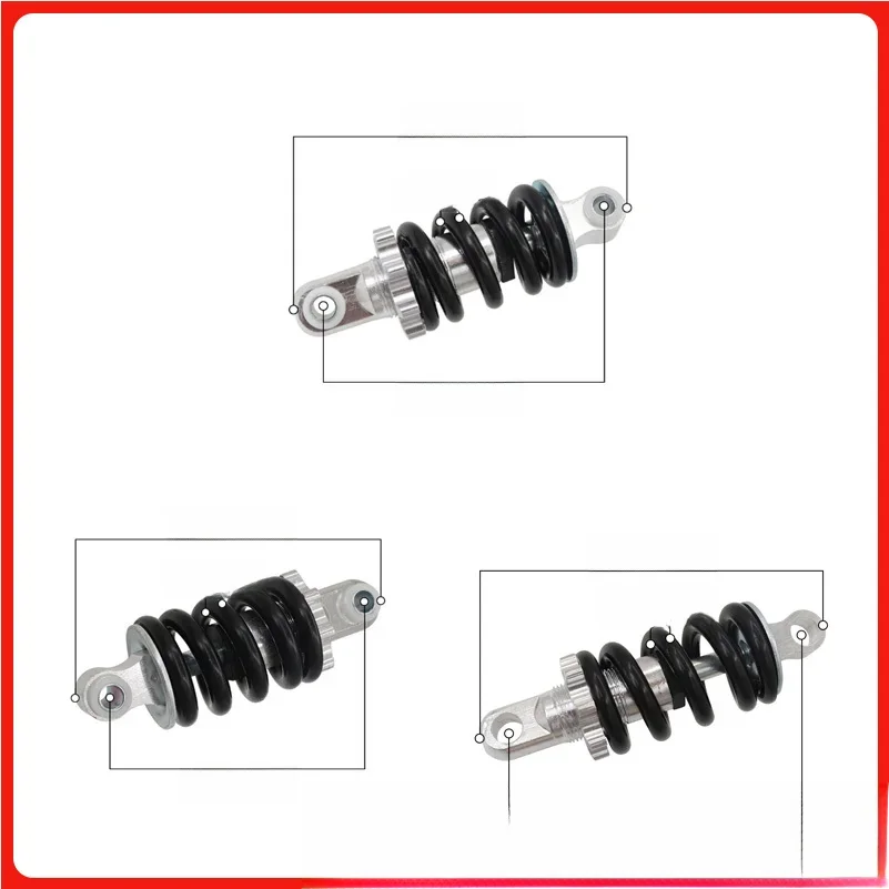 AliExpress NONE 100mm,105mm,110mm,125mm Pound Shock Bike After Suspension Type Adjustable Absorber Spring Electric Scooter Skate Motorcycle Fold