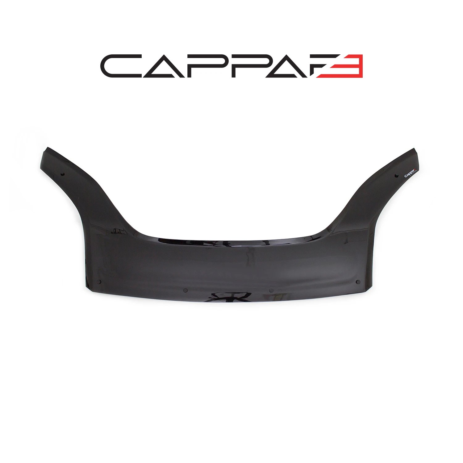 FOR Fiat Fiorino 2007 TO 2024 Front Hood Protection Spoiler Front Bug Shield Deflector Guard - DIFFUSER BUMPER AUTO STYLING