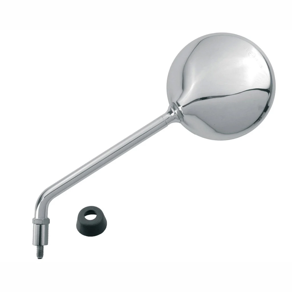 V Parts IVE252I-Chrome left rearview mirror for motorcycle Piaggio LX 50/125