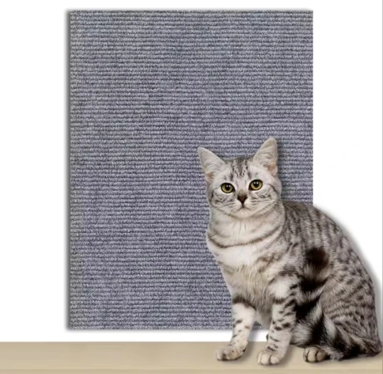 Customer review photo for Self-Adhesive Cat Scratch Furniture Protector