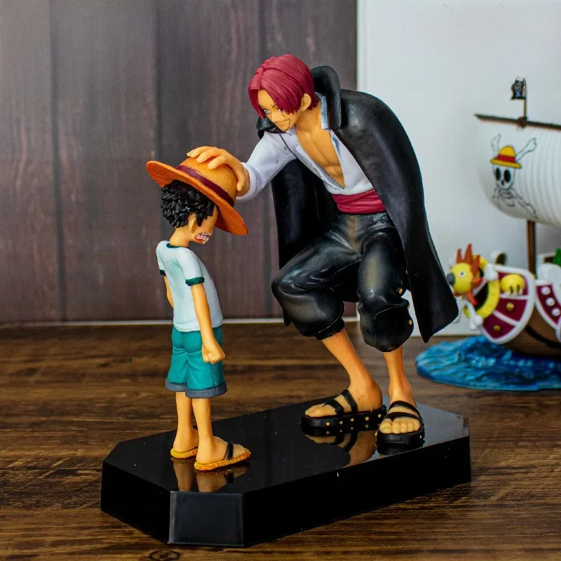 Figurines Luffy One Piece de 18cm, Jouets en PVC, Monkey D Figurines de Luffy One Piece, modèle de statue d'anime, ornements, cadeaux d'anniversaire
