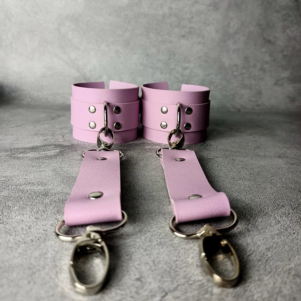 Bdsm Pu Leather Harness Woman Sets Lingerie Sexy Full Body Bondage Garter Belt Stockings Goth Pink Women\'s Underwear Sword Belt