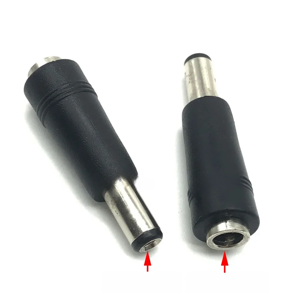 1–10 Stück DC 4,8 x 1,7 mm Buchsenstecker-Adapteranschlüsse für 5,5 x 2,1 oder 5,5 x 2,5 mm Stecker, Netzteil