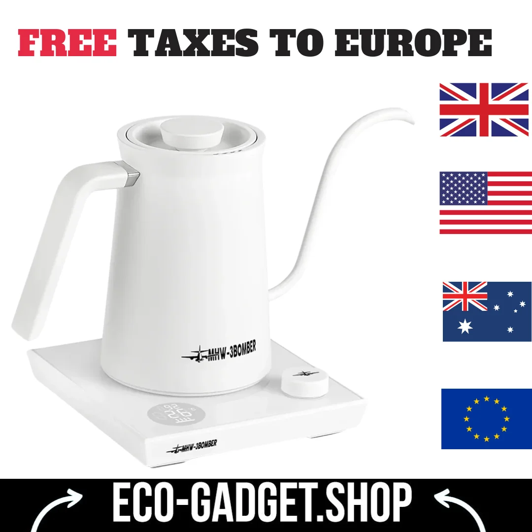 MHW-3BOMBER Gooseneck Kettle