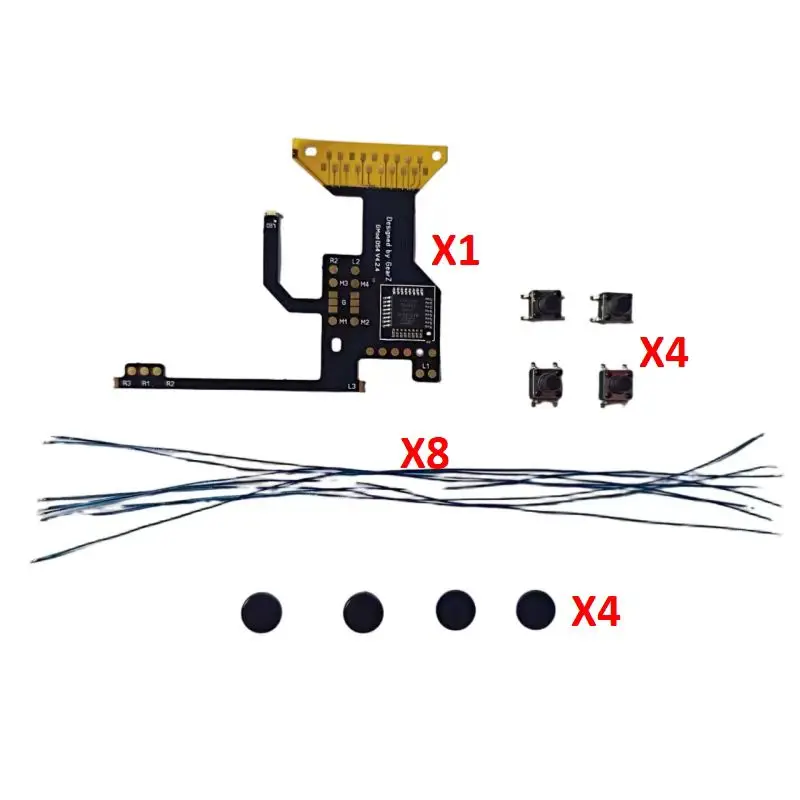 Gearz Programmable Remap Kit for PS4 Controller JDM040/050/055 Upgrade Board 4 Back Buttons