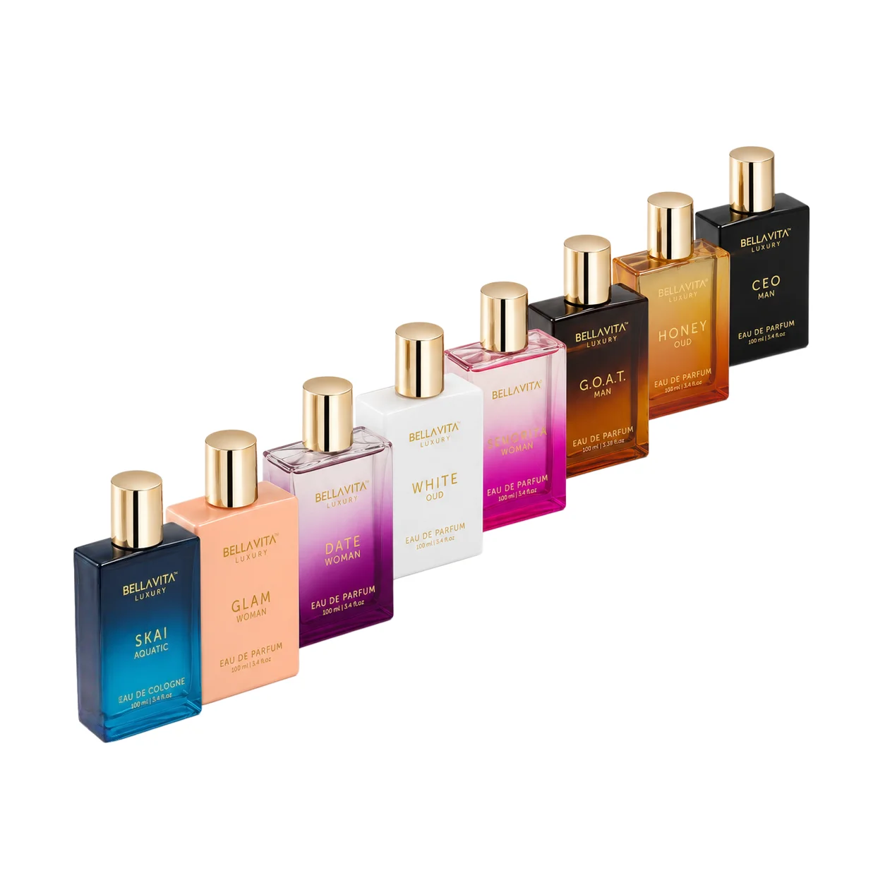 

BellaVita para Hombres y Mujeres 100ml/3.4oz Long-Lasting Perfume Women Fragrance For Daily Use