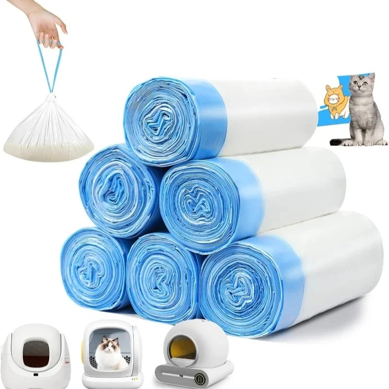 Katzenstreu-Beutel für Automatische Katzentoiletten, Extra-Dicke Katzenstreu-Einlagen für MeoWant/catlink/Tonepie Toilette
