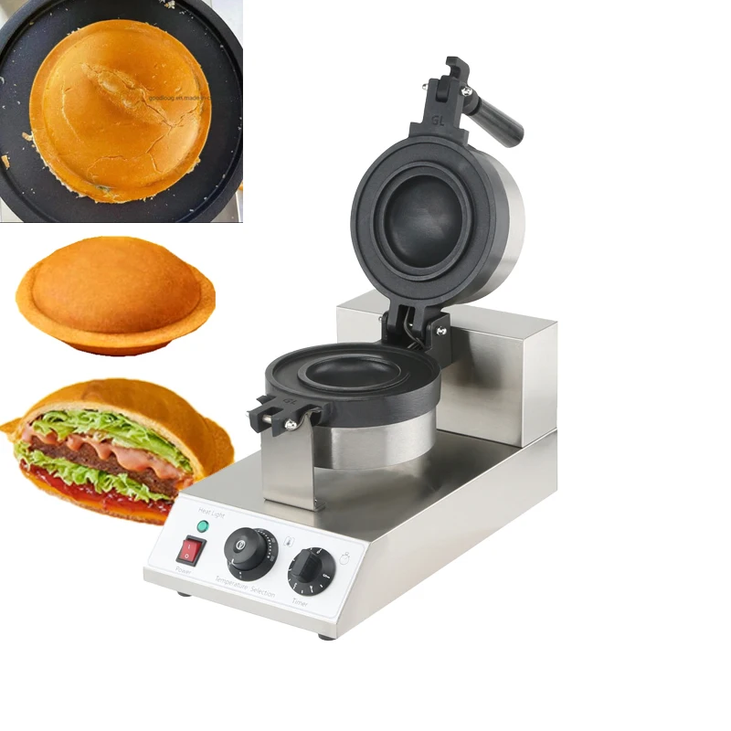Piastra Elettrica UFO per Waffle, Panini, Hamburger e Gastro Waffle, Pressa per Hamburger Cukus Fy-192-E