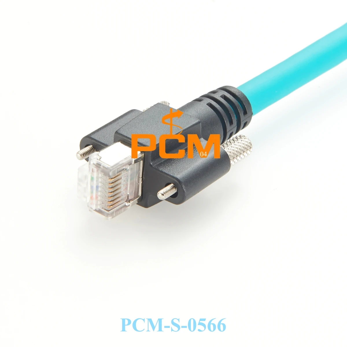 RJ45 Cat6A GigE Vision Camera Cable RJ45 Male to Plug Industrial Ethernet High Flex Shield with Screw for Machine Frame Grabber