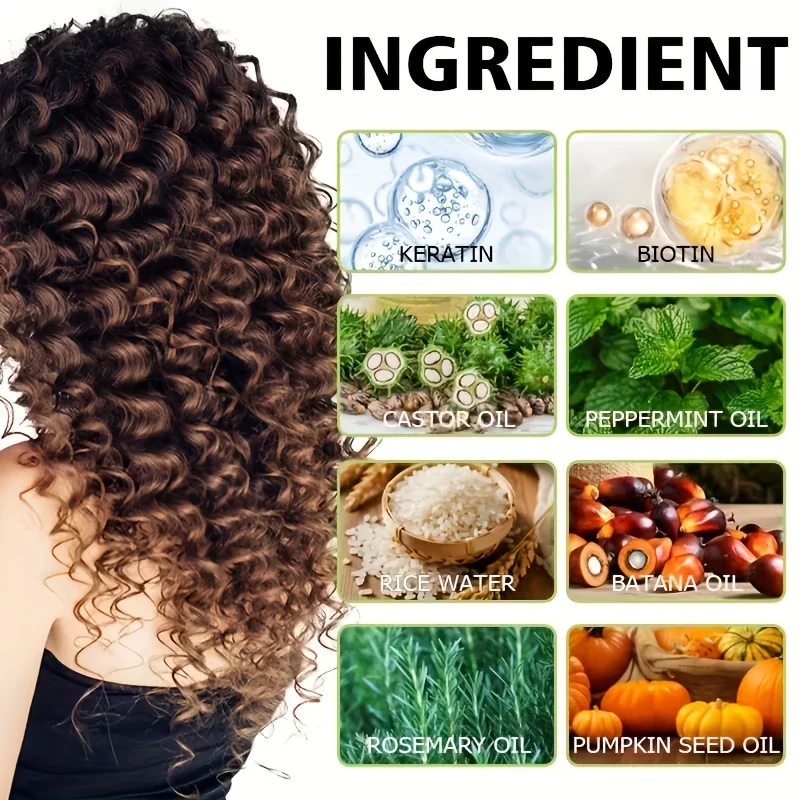 GSWP 9-in-1 Curling and Styling Cream: Moisturizes and Nourishes, Provides Long-Lasting Hold, Effectively Controls Frizz.100g view 5