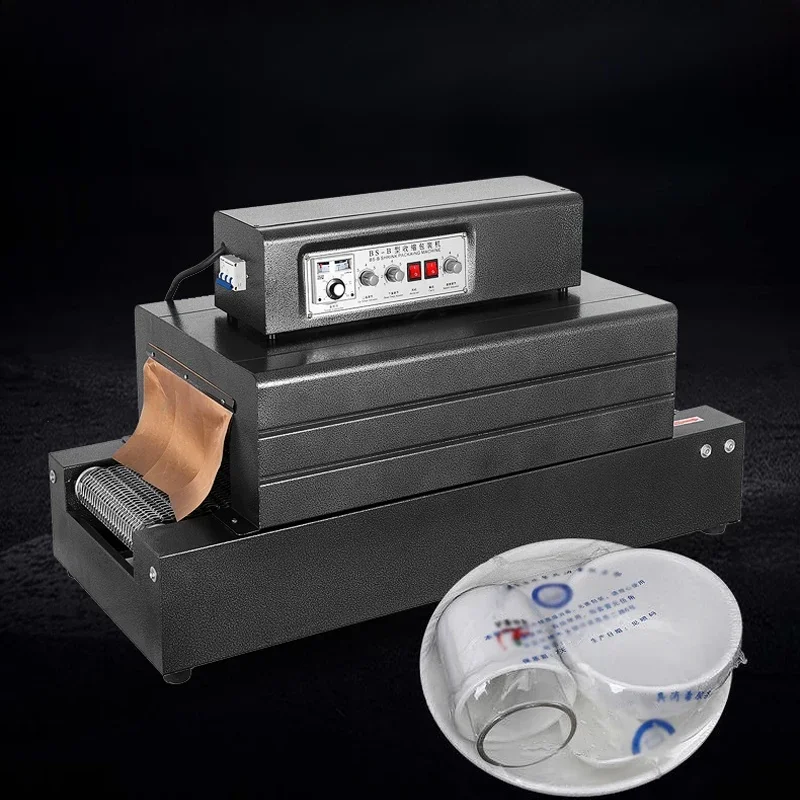 PBOBP Commercial Automatic Thermal Heat Shrink Packaging Machine Tunnels For PP/ POF/ PVC Shrinking Wrap Equipment