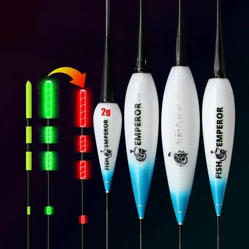 Fishing Smart Electronic Float Gravity Sensor Led 2g 5g 7g 10g Great Buoyancy 2024 Pose Bobbers With CR425 Battery Glow Stick