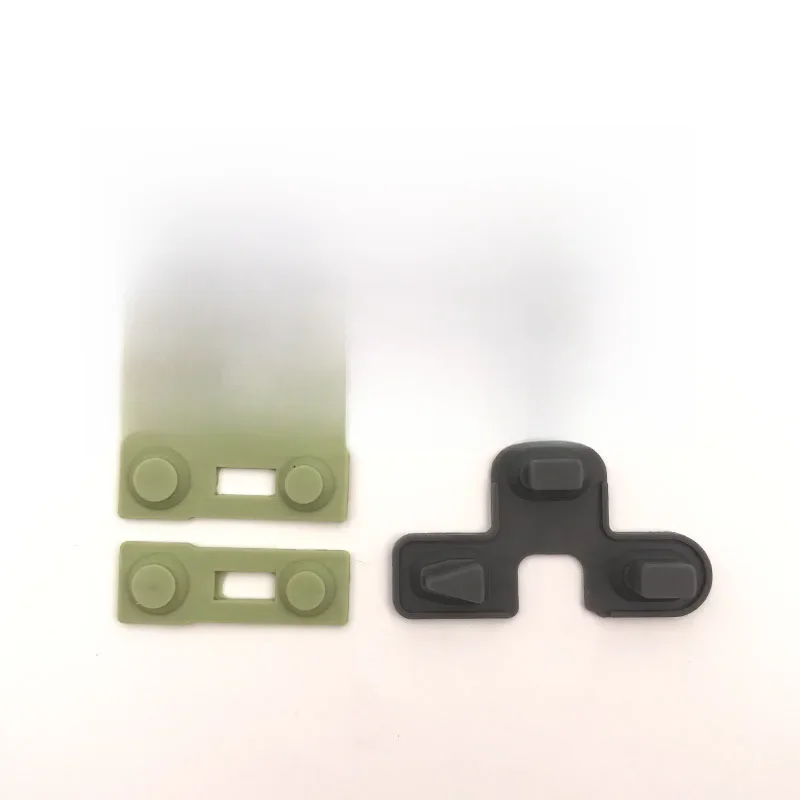 Pavés de boutons adhésifs en caoutchouc conducteur de silicone, claviers pour manette Sony PlayStation 2, manette de jeu PS2