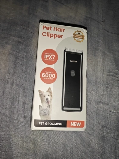 Customer review photo for Cordless Pet Grooming Clippers