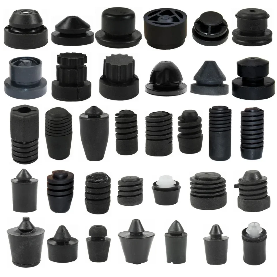 Plaque de couverture de moteur de voiture, porte de coffre, pare-chocs, bande de caoutchouc, tampon, coussin d'amortissement de Collision, joint d'œillet Anti-collision pour hayon