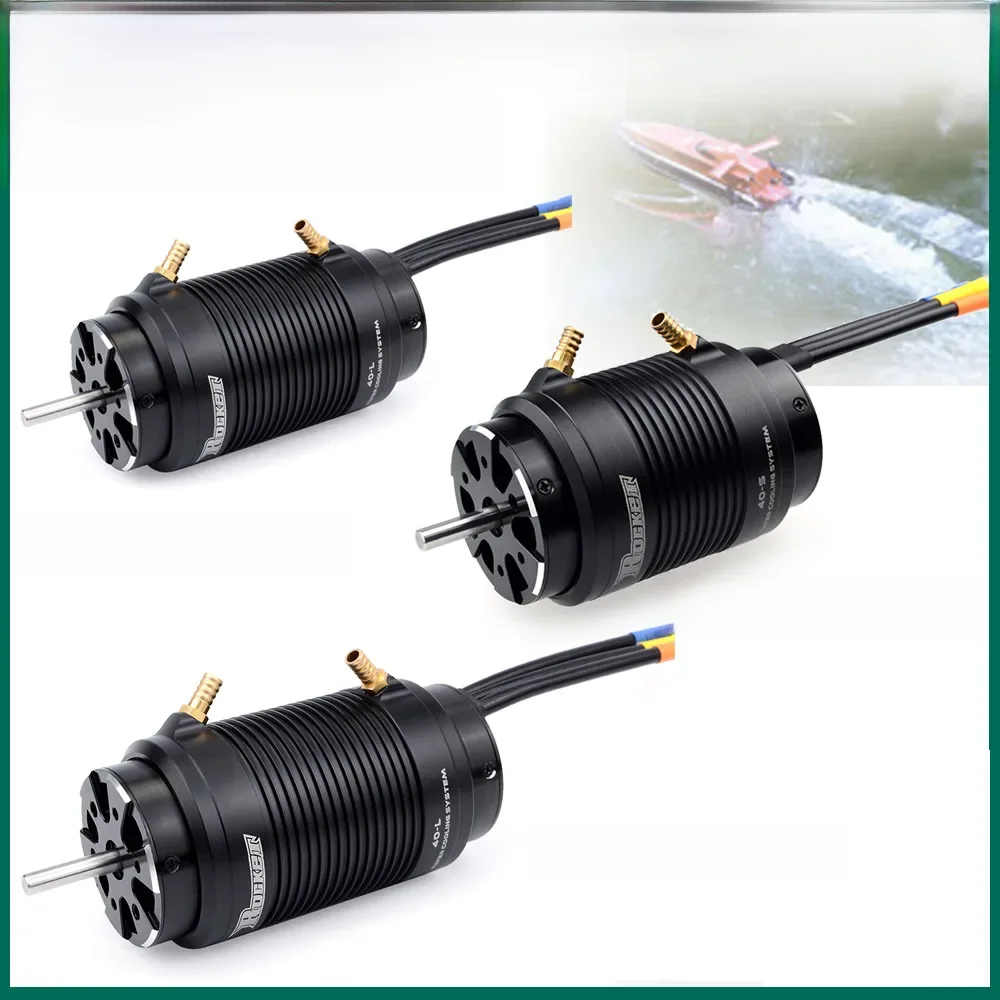 Rocket 4074 4082 4092 1900KV 1600KV 1520KV 1250KV 2250KV 1700KV borstelloze motor waterkoeling jas voor 1000 mm (of boven) RC auto - afbeelding 2