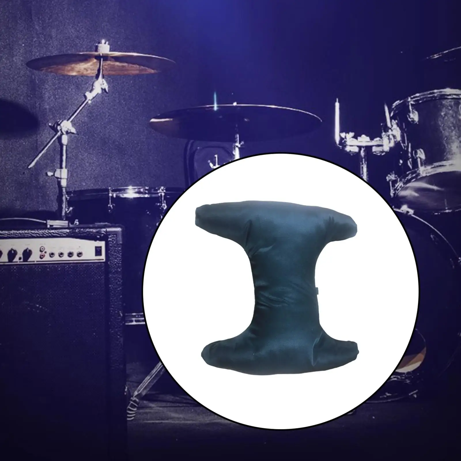 

Профессиональная звукопоглощающая подушка для бас-барабана, шумопоглощающая подушка, подушка для глушиния барабана для джазового барабана, напольный барабан