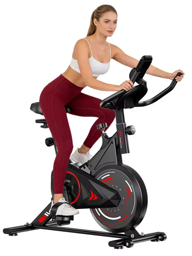 AliExpress GartistGO 6KG Stationary Exercise Bike Flywheel Adjustable Seat & Handlebar LCD Monitor for Fitness Bicycle  Home Gym Use Indoor